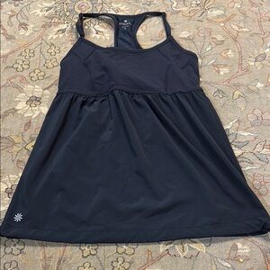 Athleta black yoga tank size S